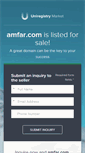 Mobile Screenshot of amfar.com